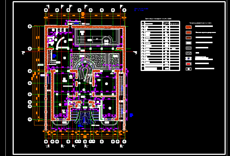إعداد مخططات تنفيذية معمارية كاملة بصيغة AutoCAD